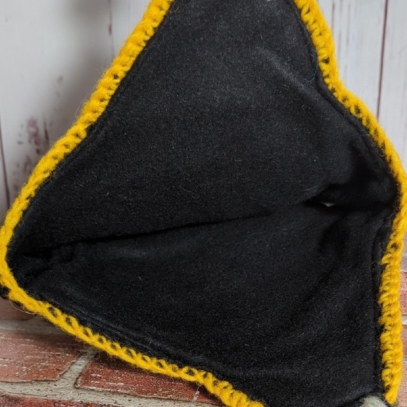 Colorful Knit Wool Chullo Peruvian Beanie Earflap Hat Made in Nepal Braided Ties main image 10